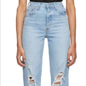 Levi’s Ribcage Straight leg Jeans